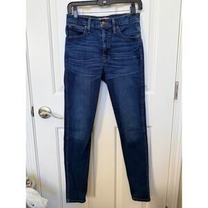 Madewell Dark Wash Skinny Jeans Women’s 29 Mid Rise Stretch Denim